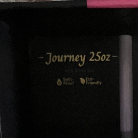 Hydrapeak classics Sparkling 25 ounce Purple Tumbler with Pink Accents - Picture 5 of 11